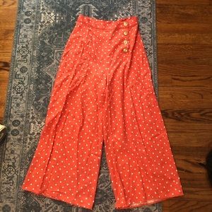 ASOS polka dot pants NWT